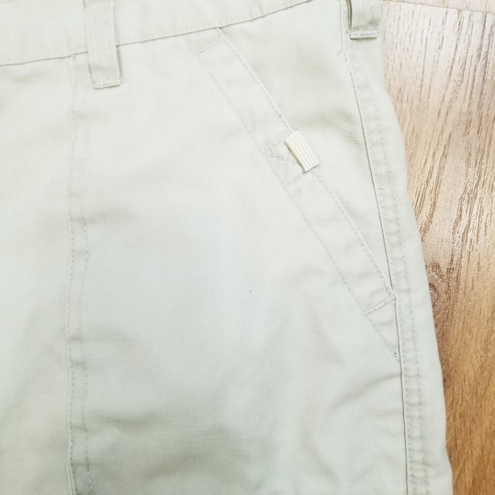 Cargo World Men's Cotton Blend Beige Cargo Shorts Hiking Camping 7 Pockets Sz 36 - Picture 6 of 10